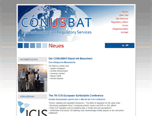 Tablet Screenshot of conusbat.com